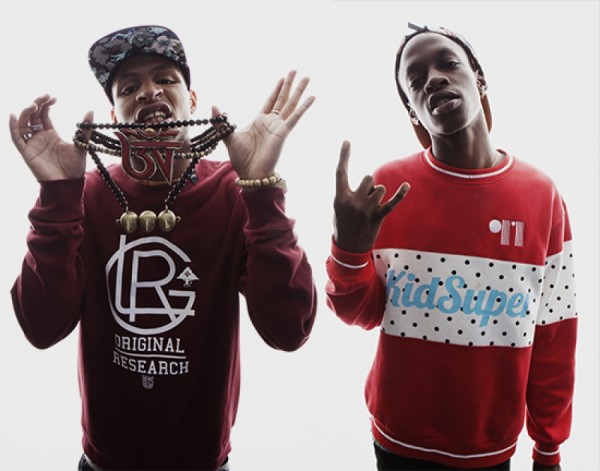 The Underachievers - AK (left) and ISSA DASH (right)