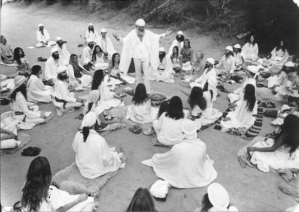 Sunday class in The Source parking lot