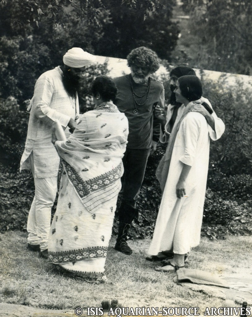 Jim Baker with Yogi Bhajan