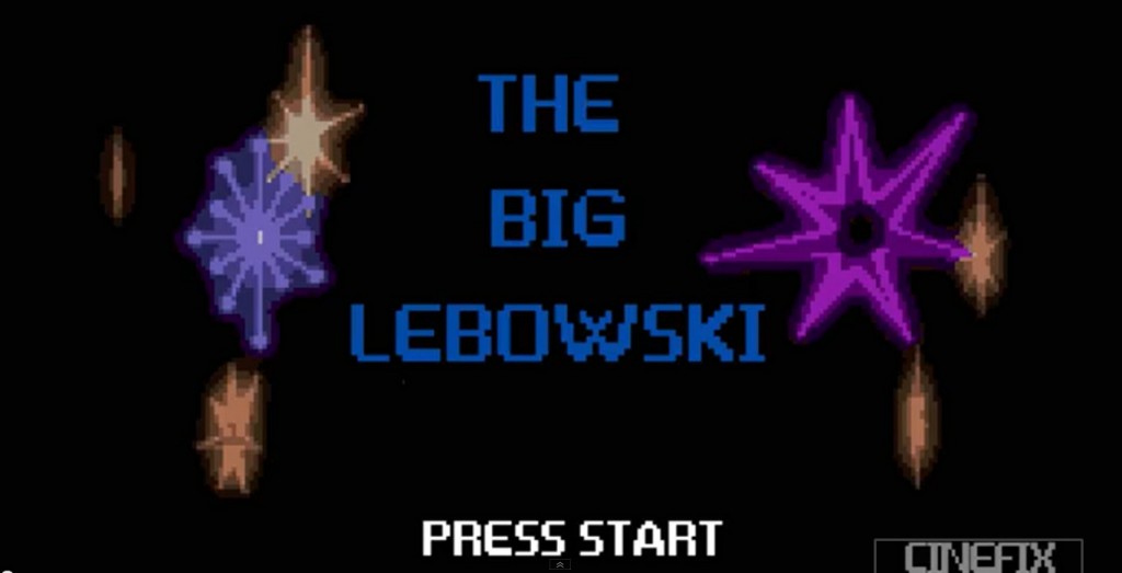 lebowski 8bit title page