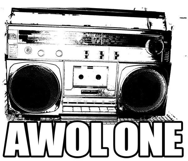 awol one boombox logo