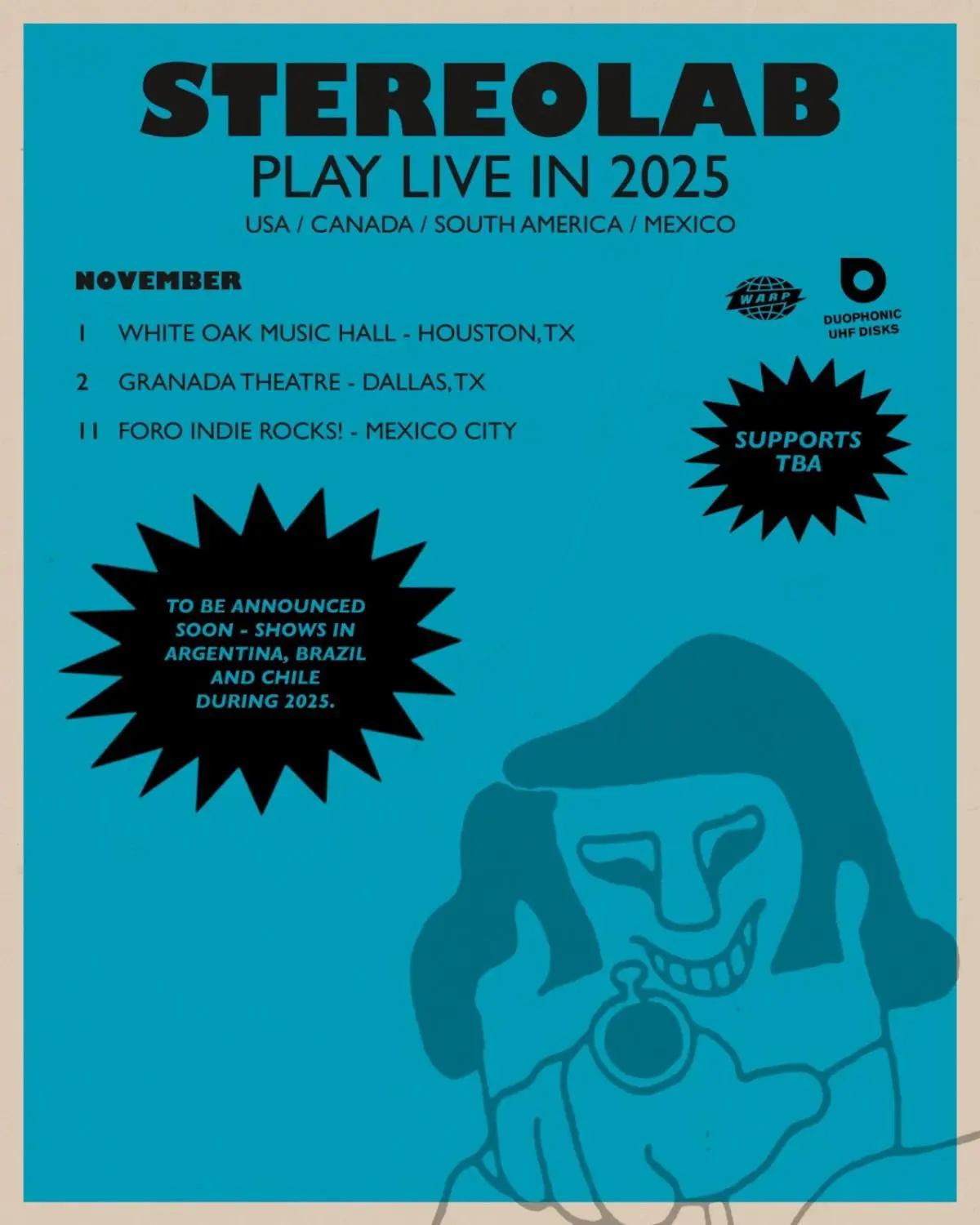 STEREOLAB Announces Extensive World Tour & Vinyl Reissue Campaign